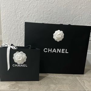 Chanel Large Paper Shopping Bag with Camilla
